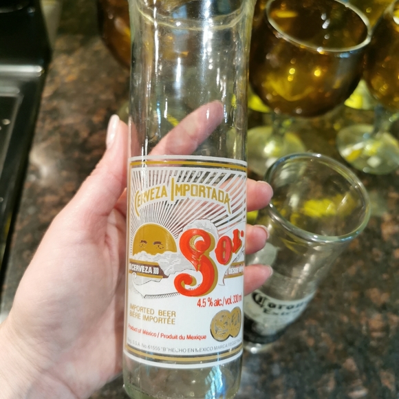 Set of two blown glass corona and sol - Picture 3 of 3